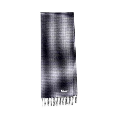 Jil Sander Women's Scarfs "Blue"