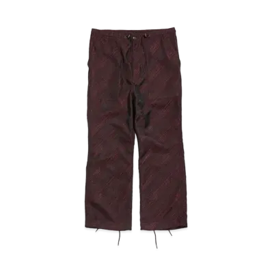 Needles STRING FATIGUE PANT - AC/PE KERSEY JQ. "Bordeux"