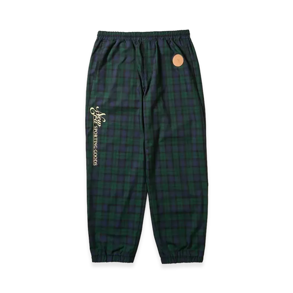 NEW ERA OUTDOOR x Takayuki Ohashi Track Pants Dog Patch "Black Watch"