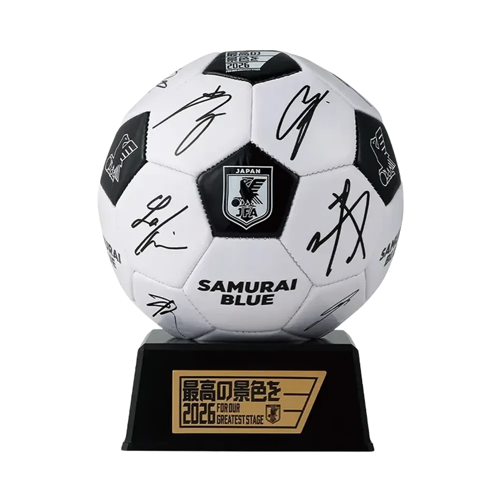 BANDAI "Ichiban Kuji" -Japan National Football Team ver. ~The Best View in 2026~- Last One Prize Autographed Ball (The Best View of 2026)