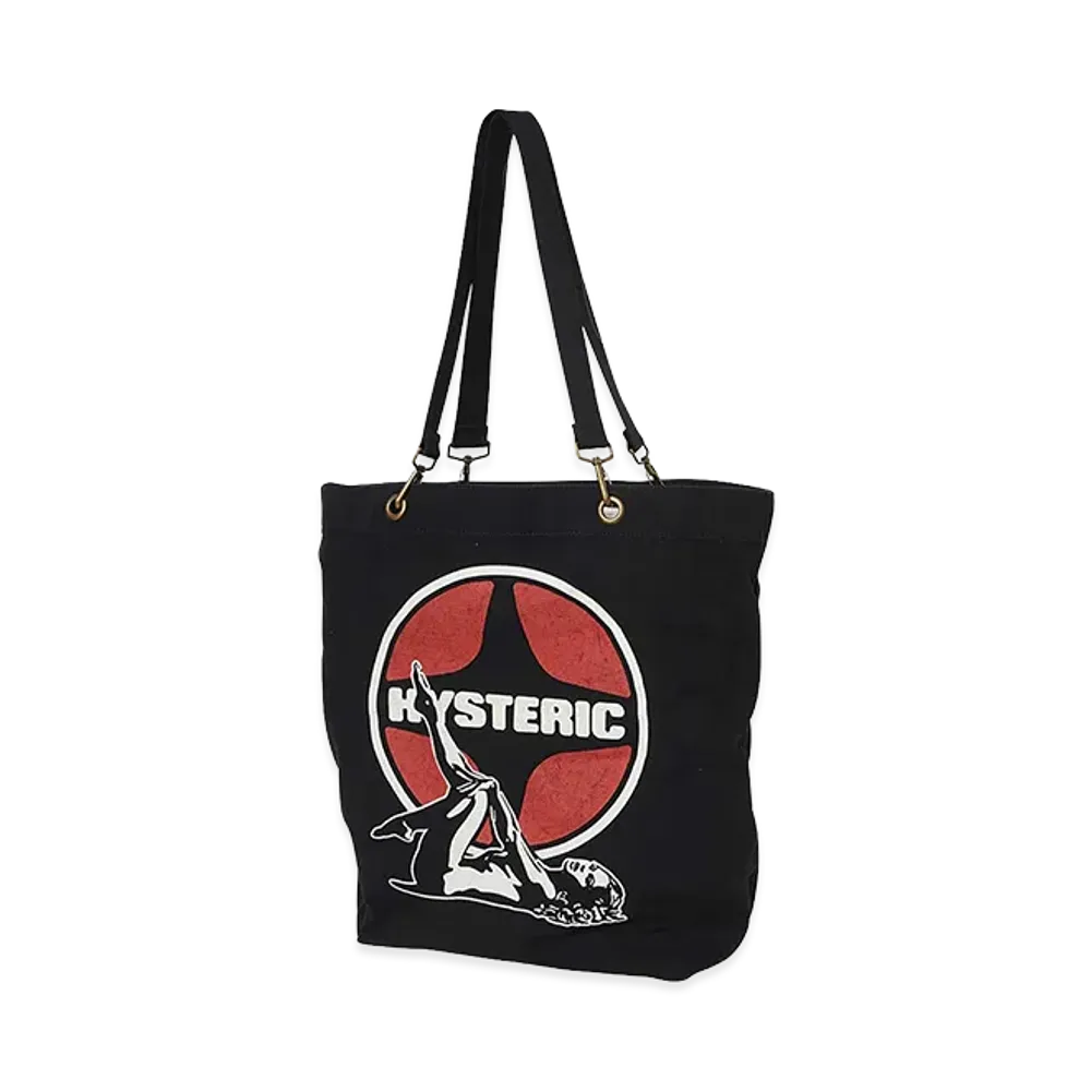 HYSTERIC GLAMOUR LEISURE WOMAN Tote Bag "Black"