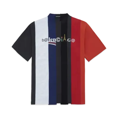 Balenciaga Cut-Up T-Shirt "Multi Color"