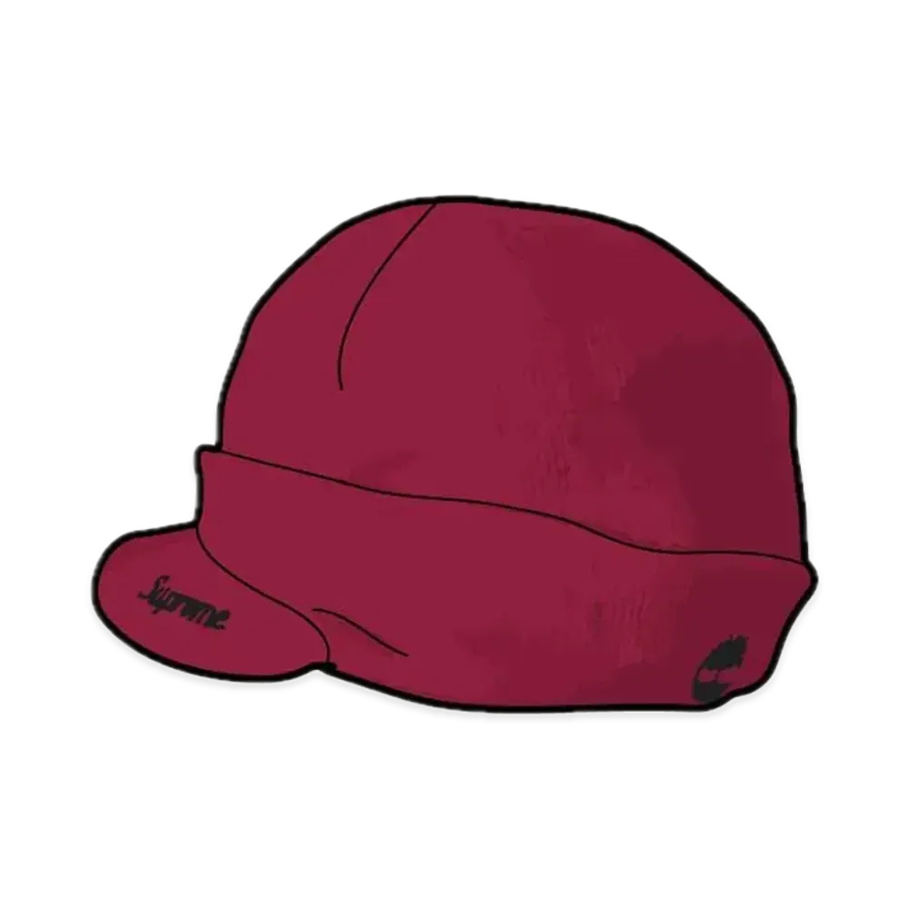 Supreme x Timberland Radar Beanie "Burgundy"