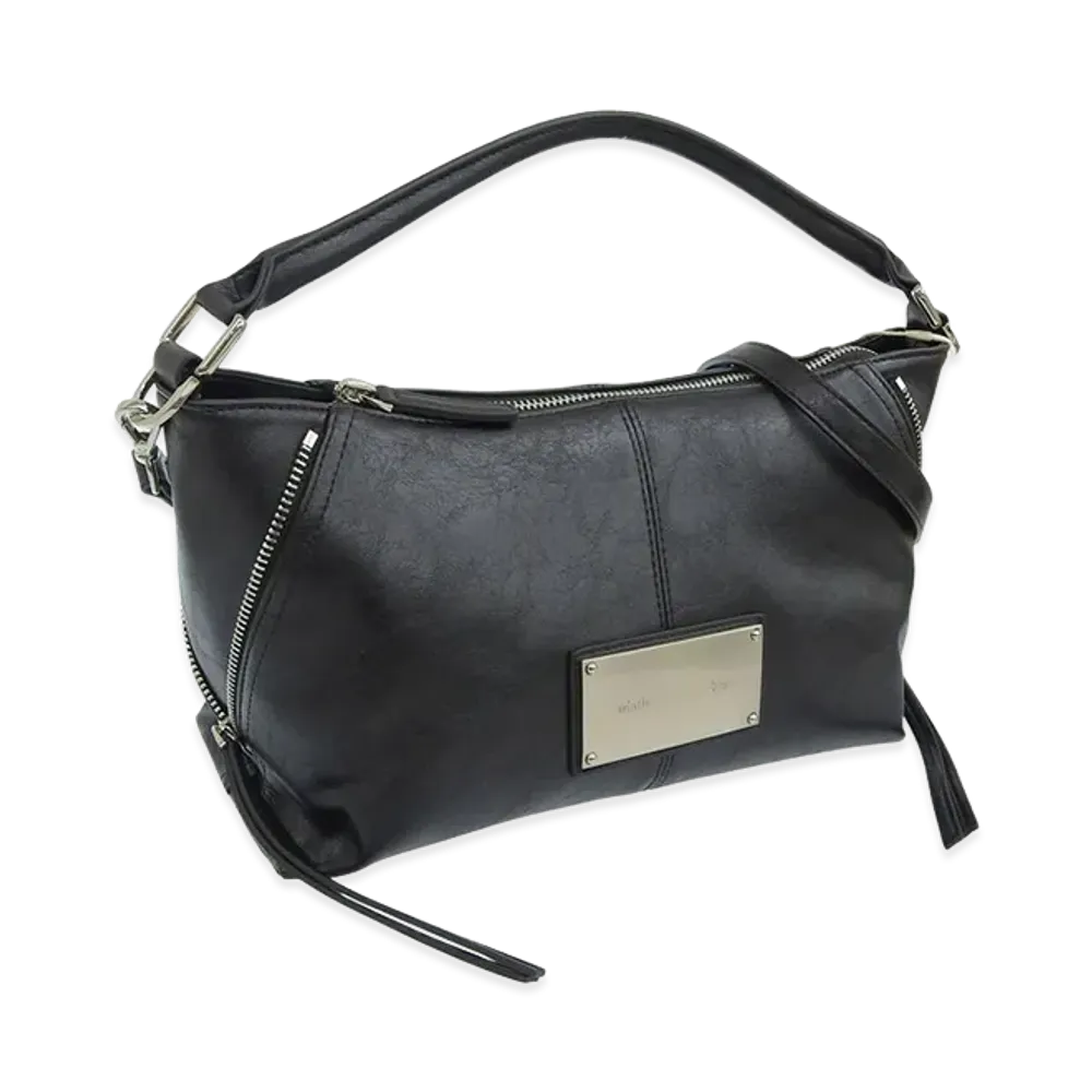Matin Kim Side Zipper Two Way Bag "Black"