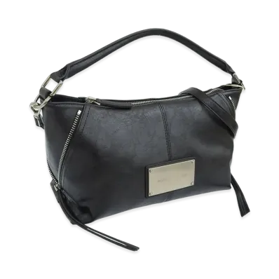 Matin Kim Side Zipper Two Way Bag "Black"
