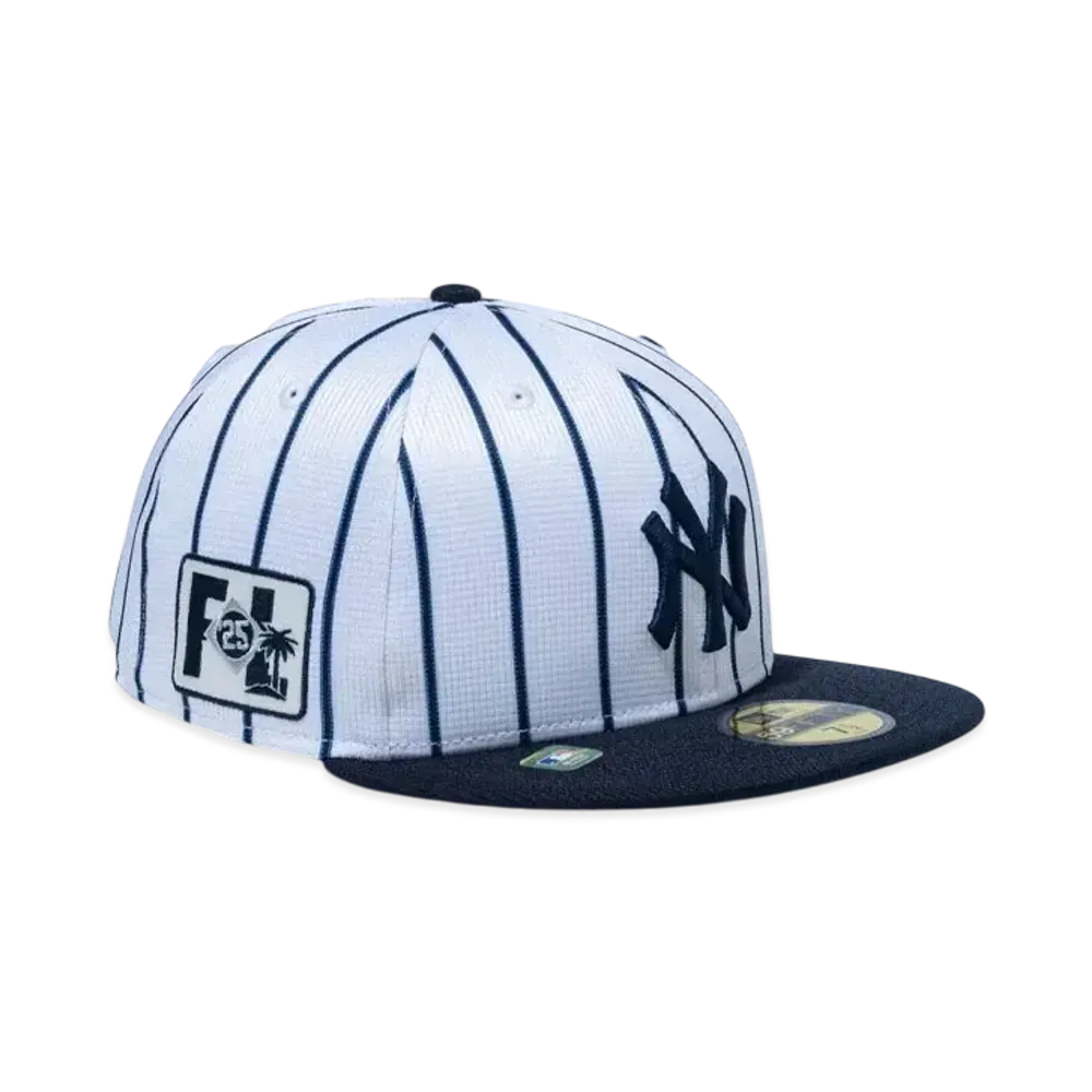 NEW ERA 59Fifty 2025 MLB Spring Training New York Yankees "Pinstripe/White"