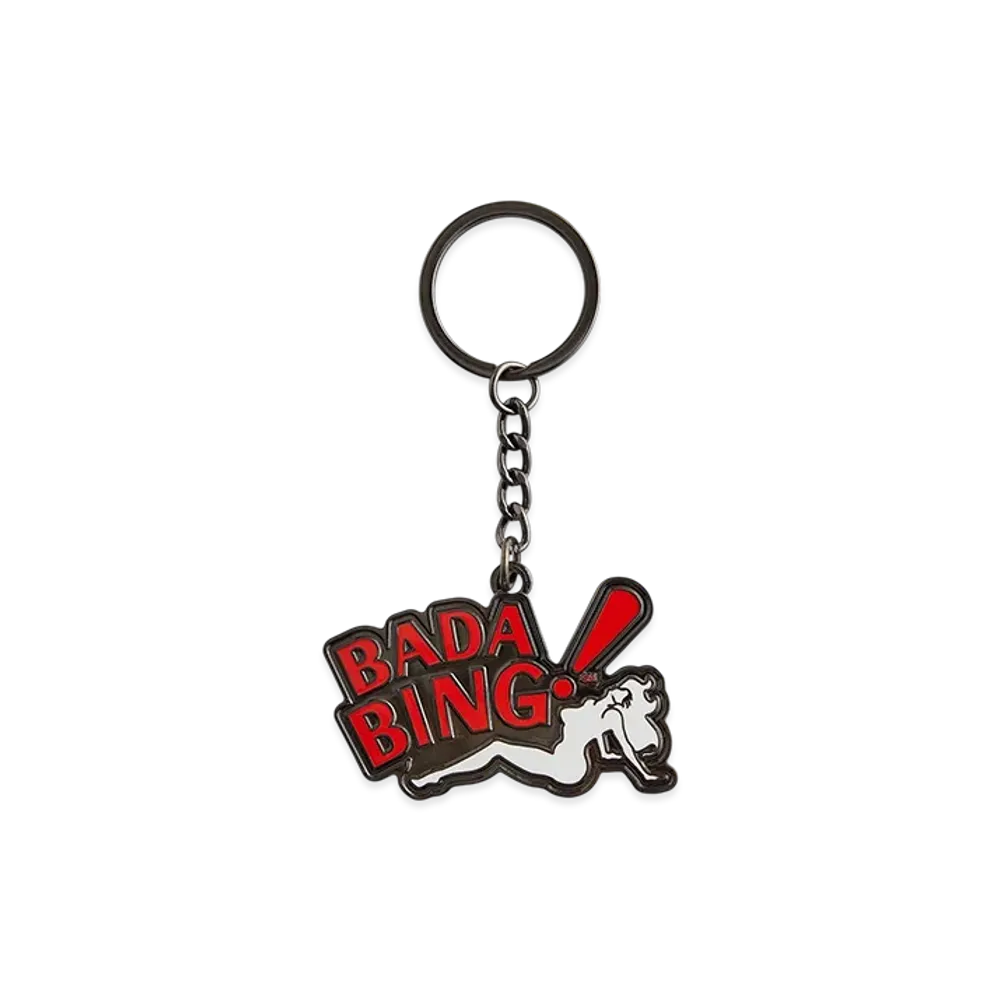 Kith x The Sopranos Bada Bing Keychain "Black"
