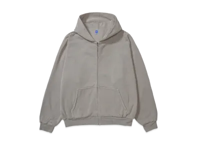 YEEZY GAP Doubleface Wide Silhouette Zip Up Sweat Hoodie "Grey"