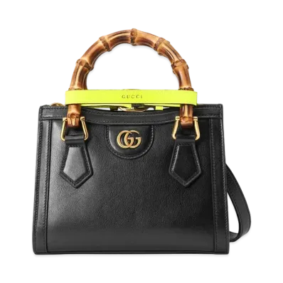 GUCCI Diana Mini Tote Bag "Black"