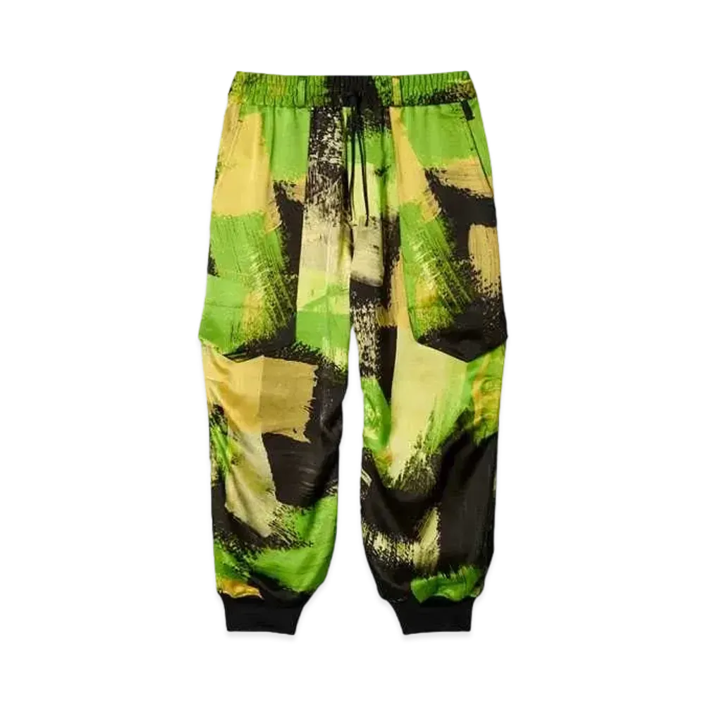 Y-3 TCH SLK CRG PNT "Black/Green"