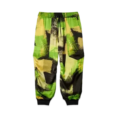 Y-3 TCH SLK CRG PNT "Black/Green"