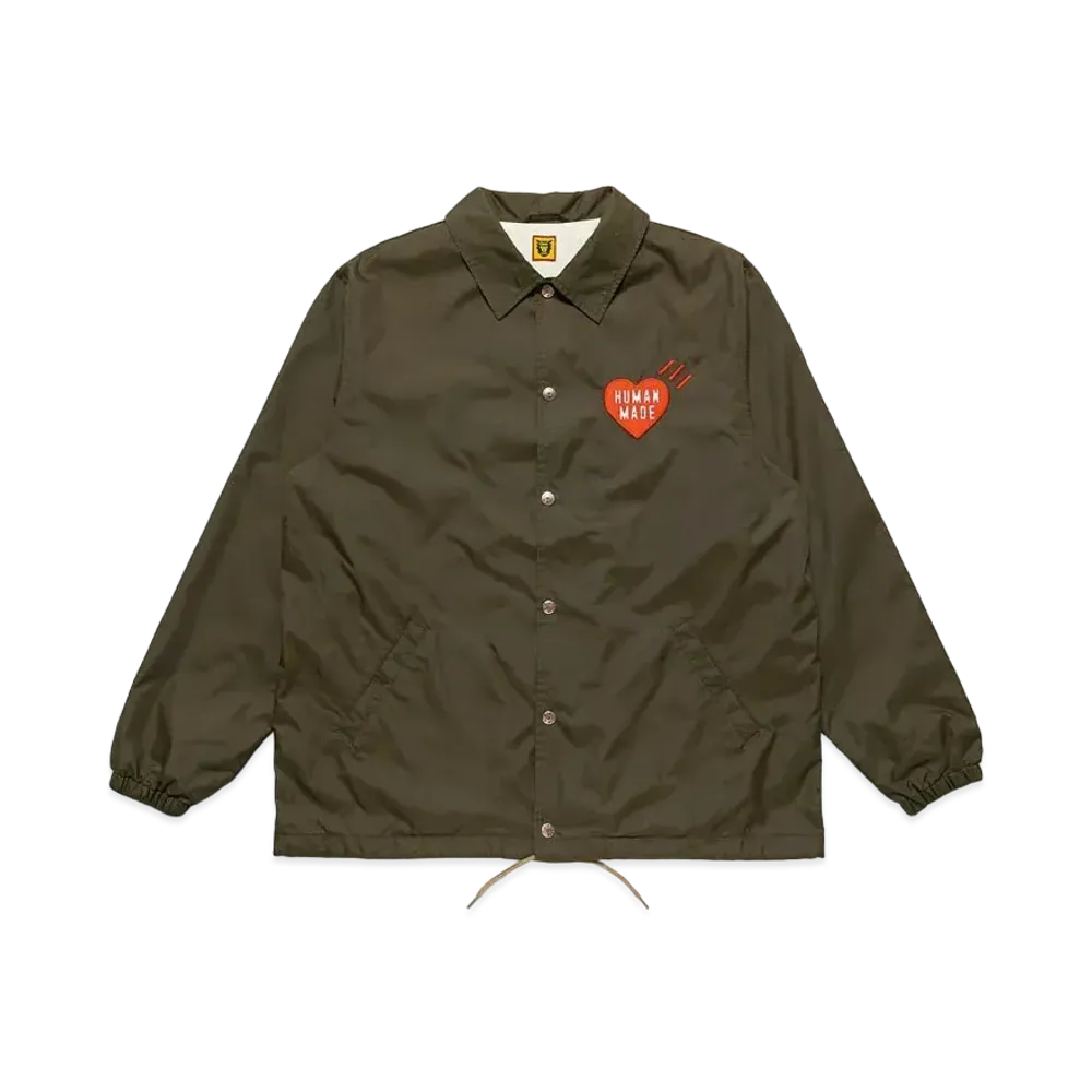 HUMAN MADE COACH JACKET "Olive"