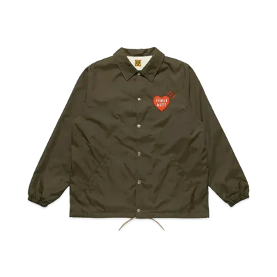 HUMAN MADE COACH JACKET "Olive"