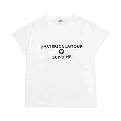 Supreme x HYSTERIC GLAMOUR Baby Tee "White"