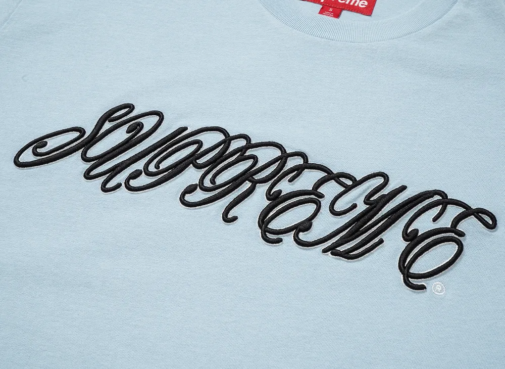 Supreme Raised Script S/S Top 