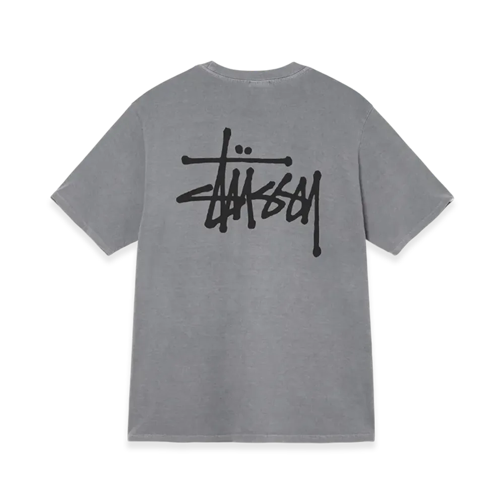 Stussy Basic Stussy Pigment Dyed Tee 2022 "Grey"