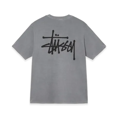 Stussy Basic Stussy Pigment Dyed Tee 2022 "Grey"