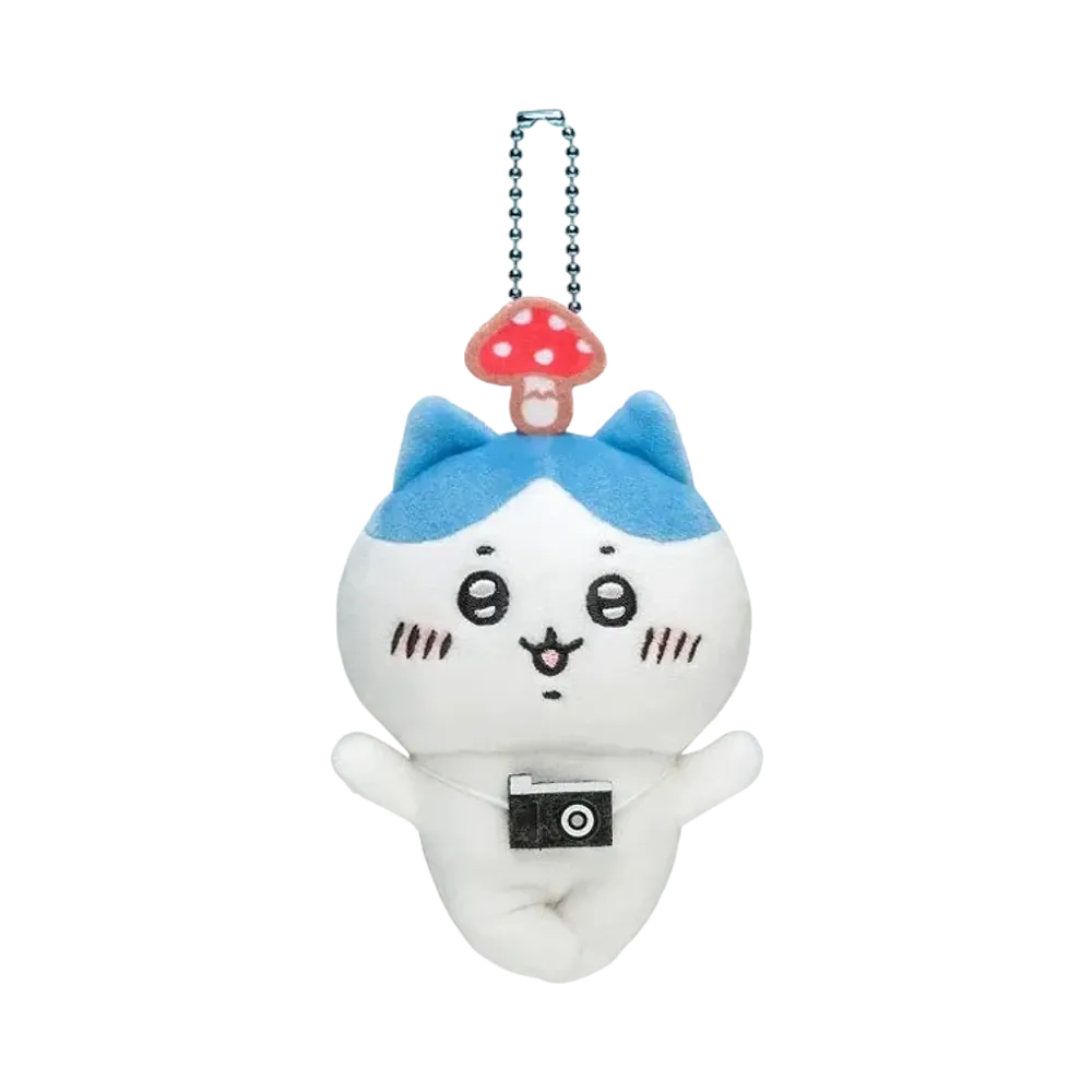 Gray Parka Service -Chikawa- Chikawa Forest Mushroom Mini Mascot (Hachiware)