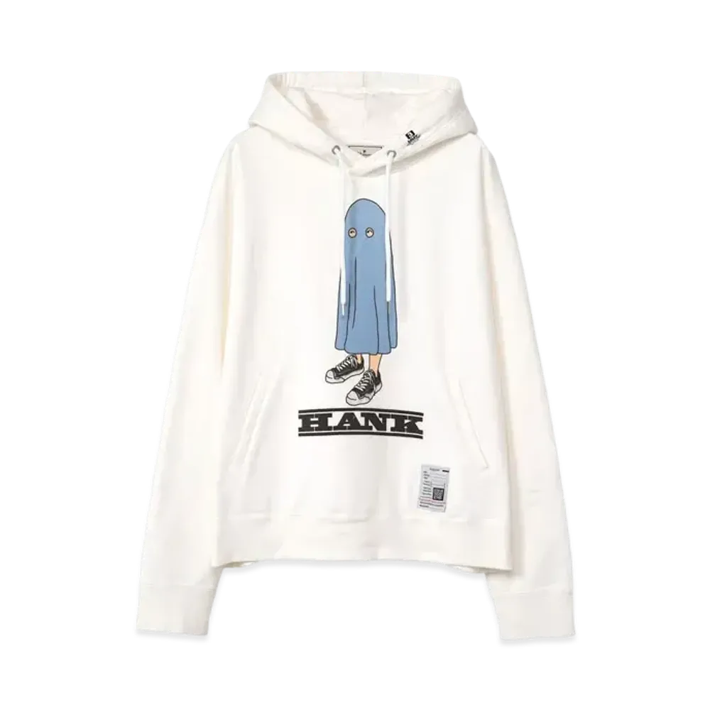 Maison MIHARA YASUHIRO HANK Printed Hoodie "White"
