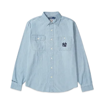 Polo Ralph Lauren x MLB Yankees Work Shirt "Light Indigo"