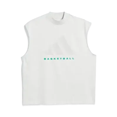 adidas Basketball Sleeveless T-shirt (Gender Neutral) "Grey One Mel"