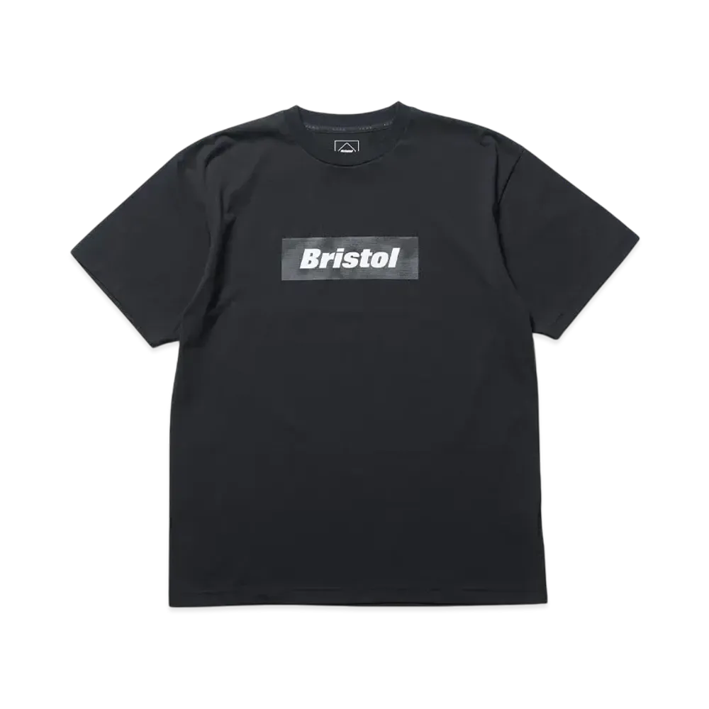 F.C.Real Bristol Speed Camo Box Logo Tee "Black"