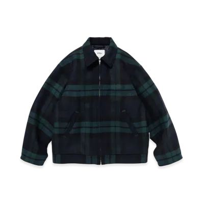WTAPS Wrecker / Jacket / WOPL. Melton. Textile "Green"