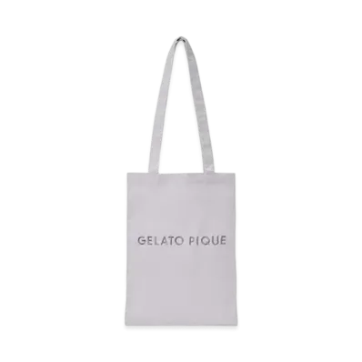 GELATO PIQUE Logo Daily Tote Bag "Blue"