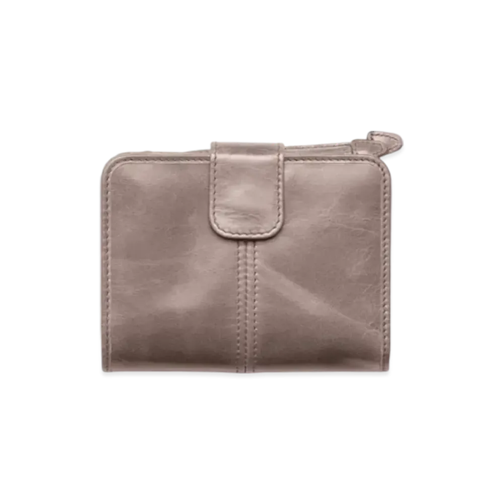 PRADA Small Leather Wallet "Gray"