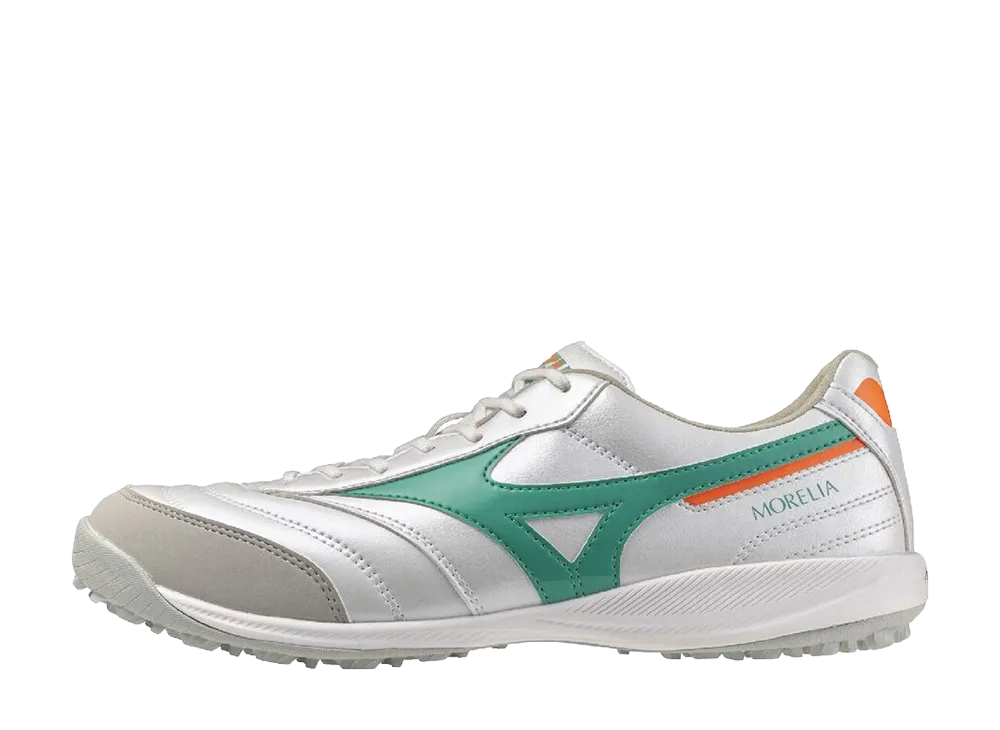 Mizuno Morelia Sala Pro TF "Super White Pearl/Green"