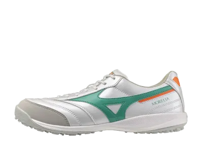 Mizuno Morelia Sala Pro TF "Super White Pearl/Green"