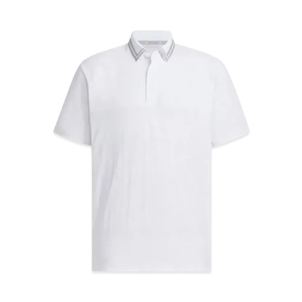 adidas Beyond the Course Jacquard BOS Logo Short Sleeve Shirt "White"