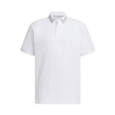 adidas Beyond the Course Jacquard BOS Logo Short Sleeve Shirt "White"