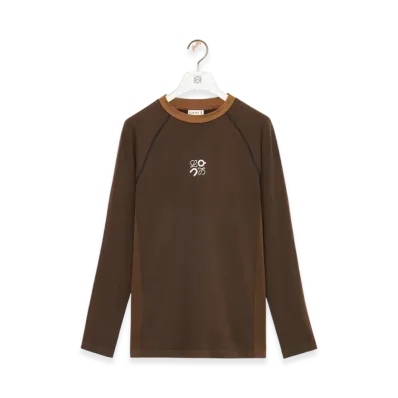 LOEWE x On Long-Sleeved Top (Technical Jersey) "Toffee"