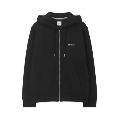 Paul Smith Signature Stripe Bar Hoodie "Black"