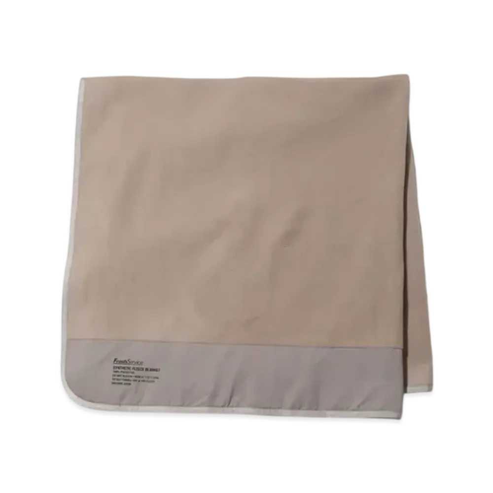 FreshService Synthetic Fleece Blanket "Beige"