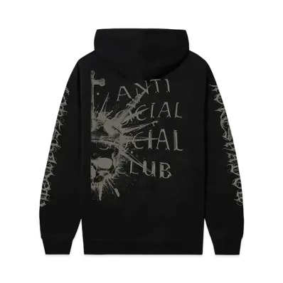 ANTI SOCIAL SOCIAL CLUB I Knew Happiness Hoodie "Black"