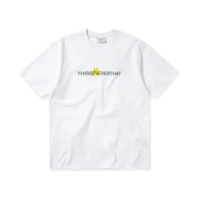 thisisneverthat 3 Dots Logo Tee "White"