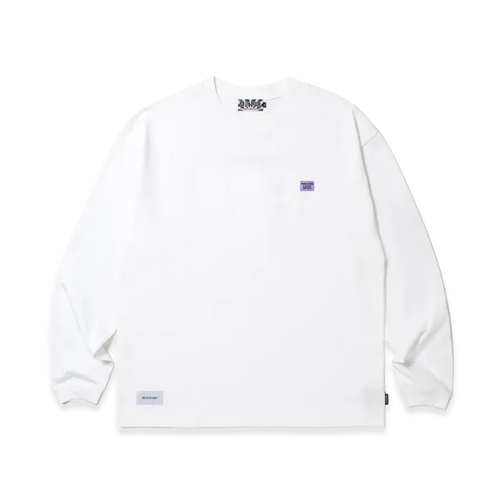 APHRODITEGANG TCS Mini Patch L/S Tee "White/Purple"
