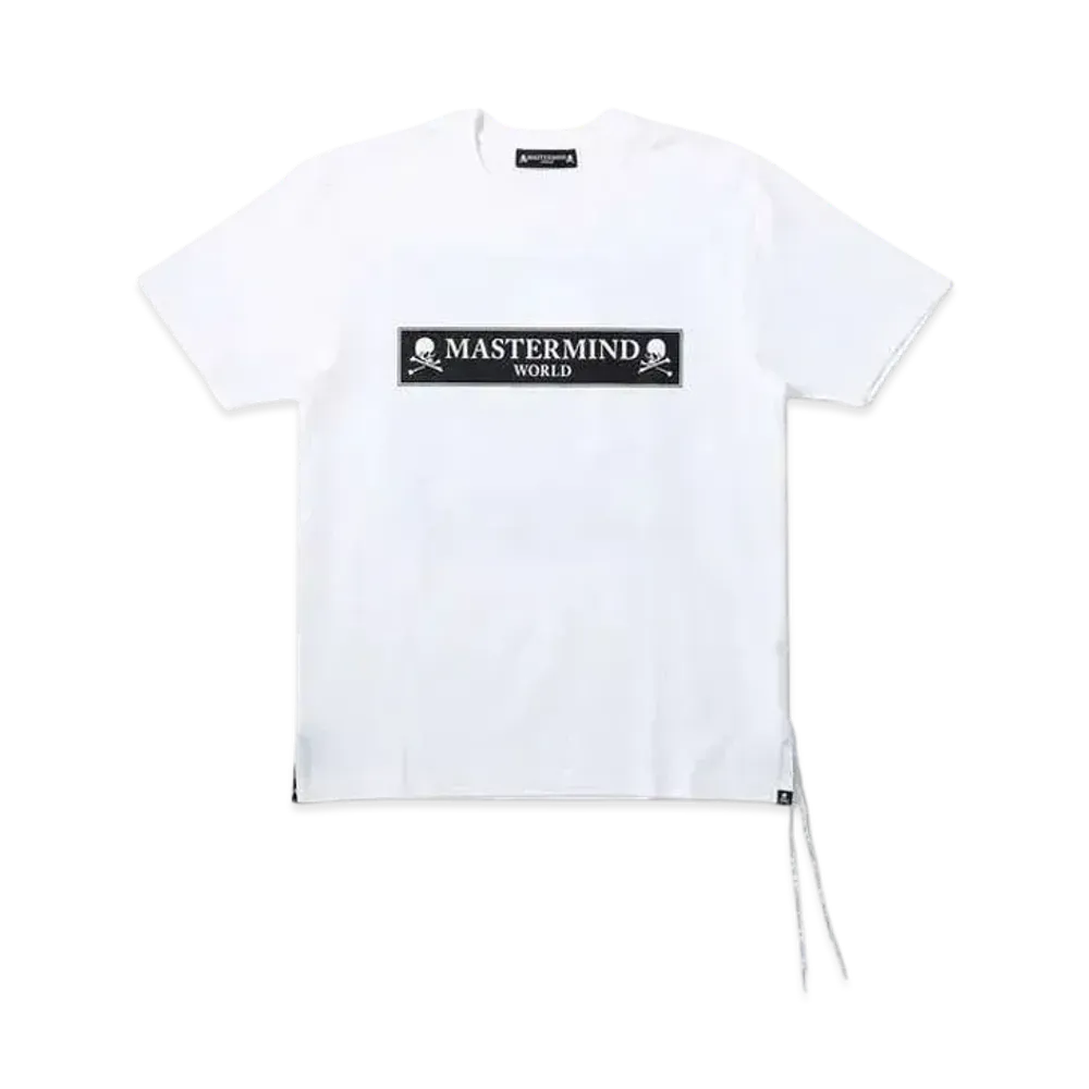 mastermind WORLD Boxed Logo Tee "White"
