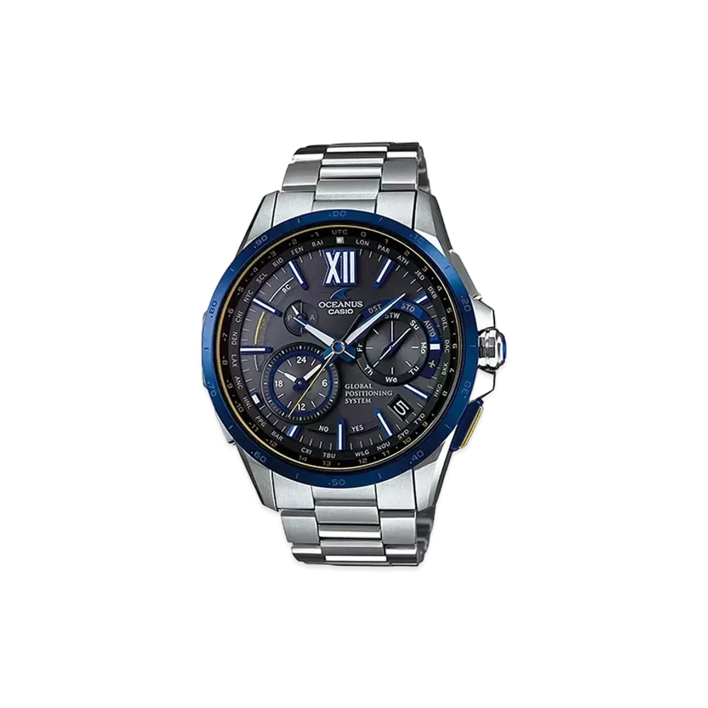 Casio OCEANUS GPS Solar OCW-G1000E-1AJF "Silver"
