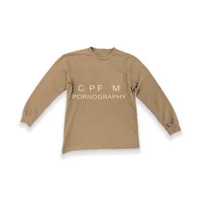 Travis Scott Cactus Jack x RODEO Cpfm Track 1 L/S Tee "Beige"