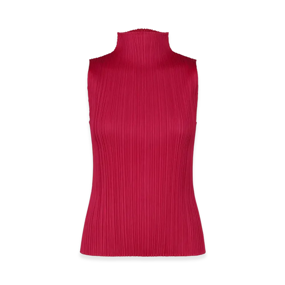 PLEATS PLEASE ISSEY MIYAKE New Colorful Basics 4 "Carmine"