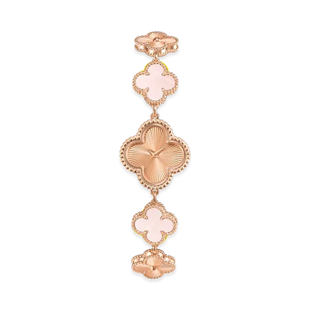 Van Cleef & Arpels Sweet Alhambra watch "18K Rose gold/Mother-of-pearl"
