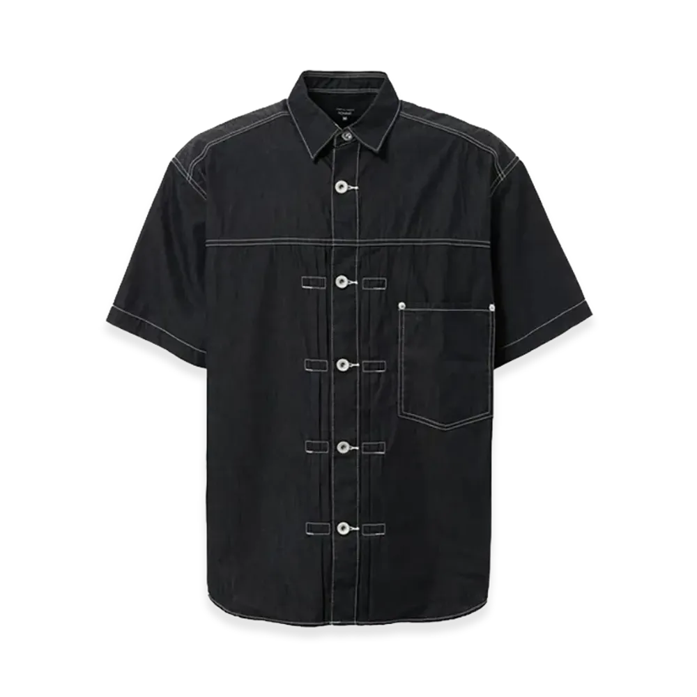 COMME des GARCONS HOMME Cotton Denim Shirts "Indigo Blue"