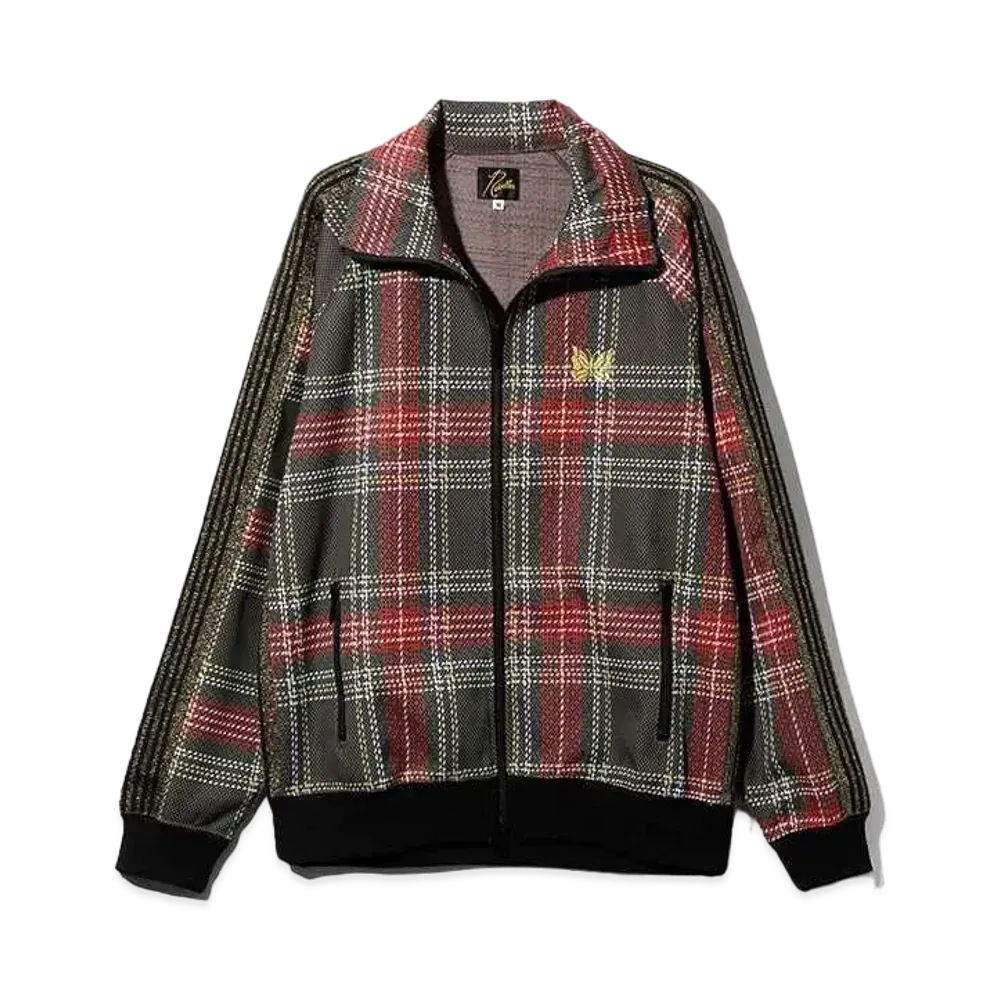 Needles Track Jacket- Poly Jq. "Red"
