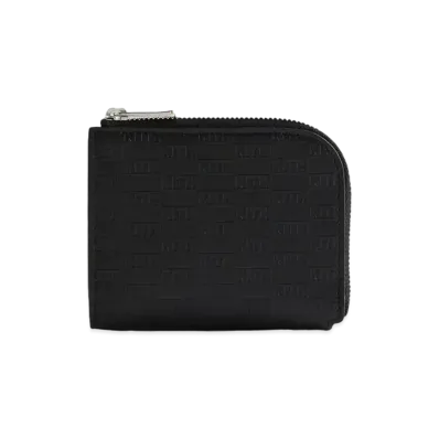 Kith Kithmas Monogram Half Zip Wallet "Black"