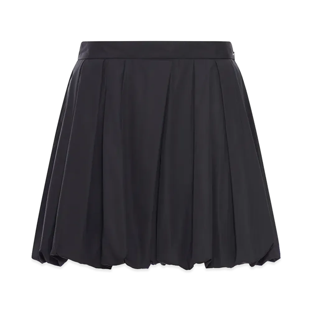 Jil Sander Women's Cotton Poplin Balloon Shorts "Black"