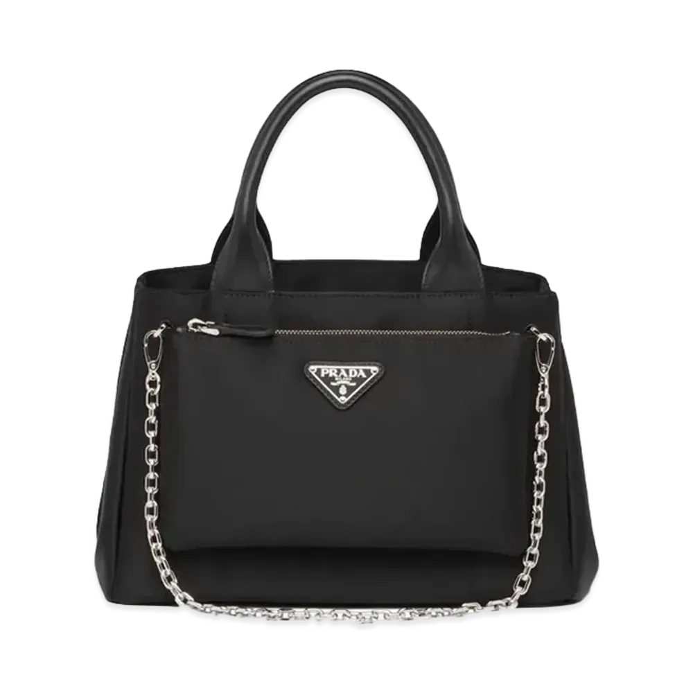 PRADA Nylon Tote Bag "Black"