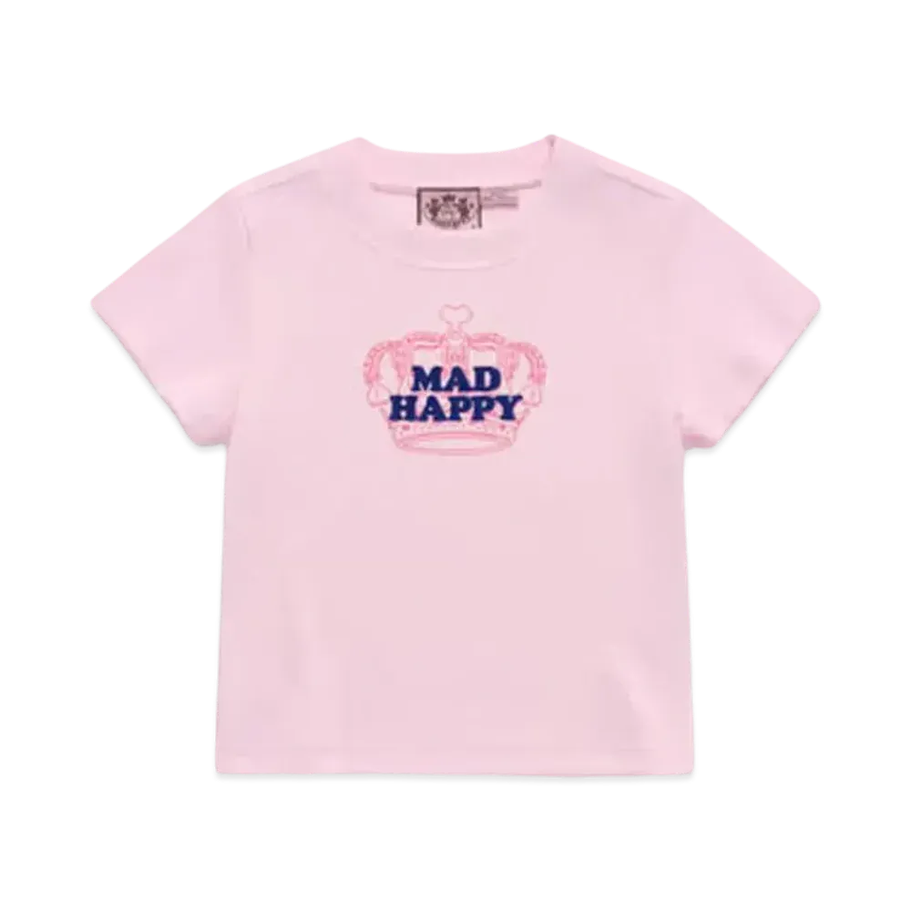 Madhappy x Juicy Couture Crown Baby Tee "Light Pink"